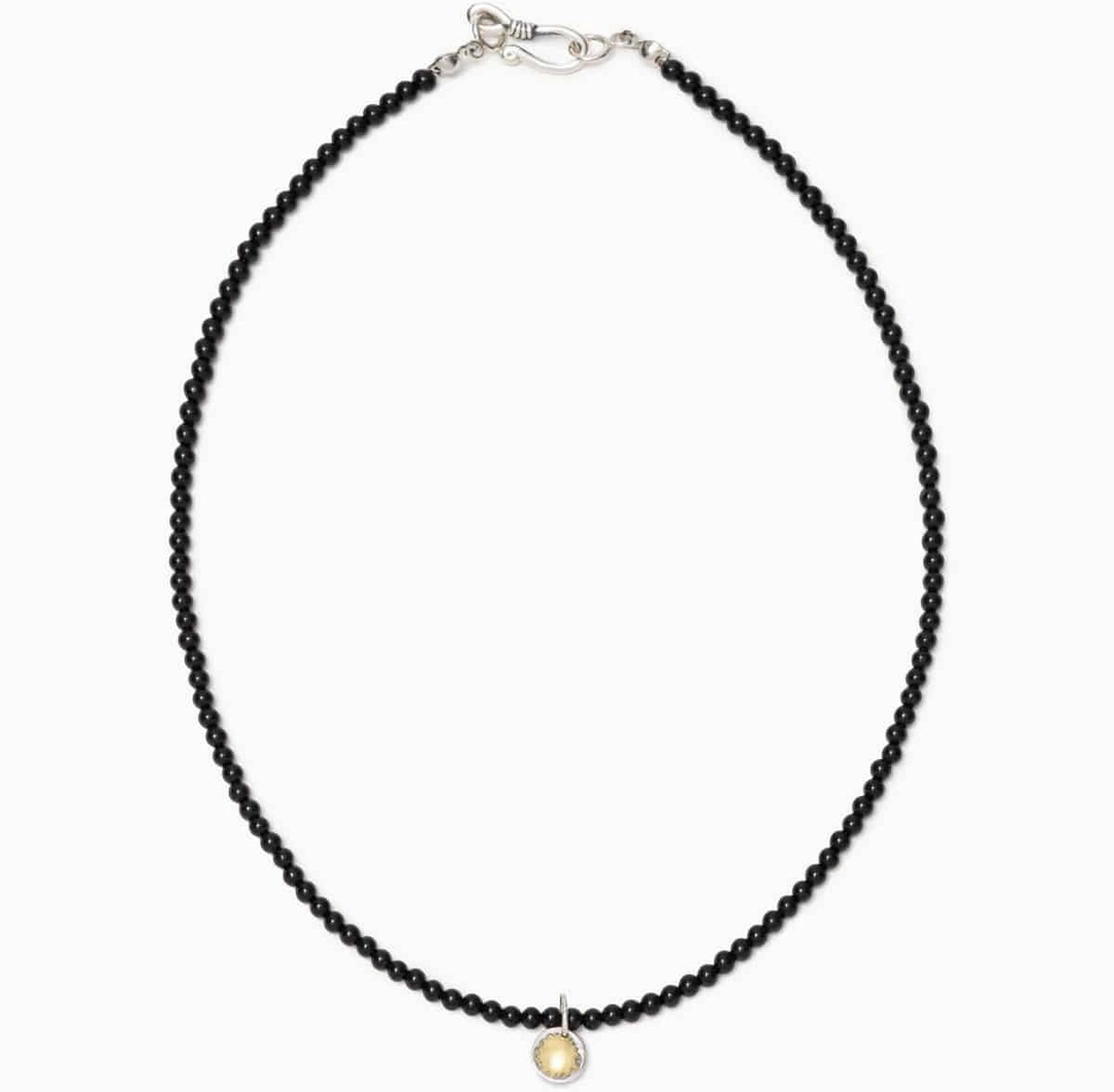 부디무드라 Surya beaded necklace_Black 상품 이미지 3