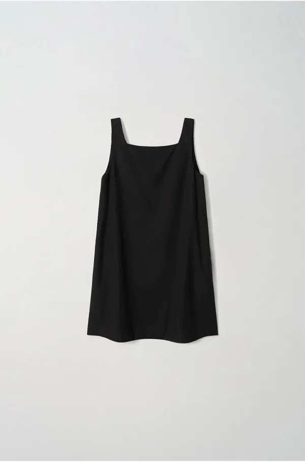 [26 Summer] Two Way mini dress - Black
