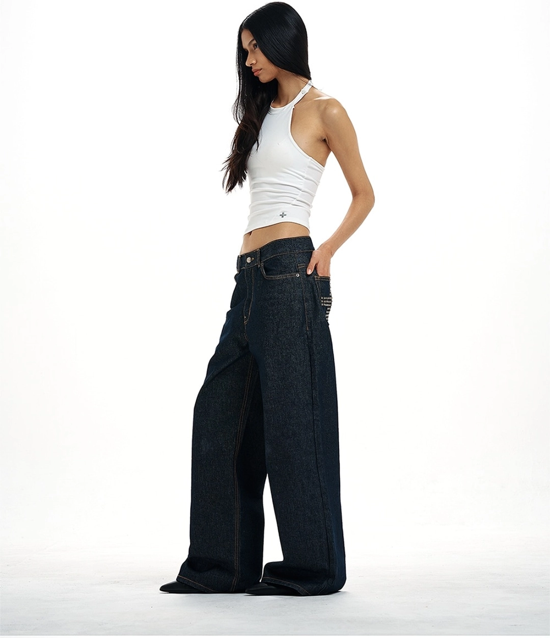 2000아카이브 LYRA HALTER CAMI (CLOUD) 상품 이미지 3