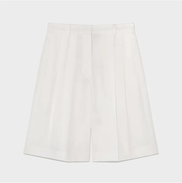 Kaia Half Pants White