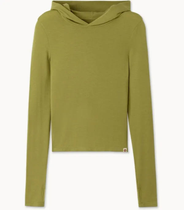 Soft hoodie #2_Split Pea