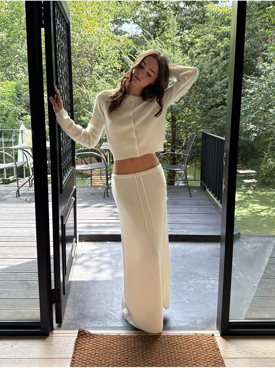 레이지지 Off Hour Knit Long Skirt (3Colors) 상품 이미지 1