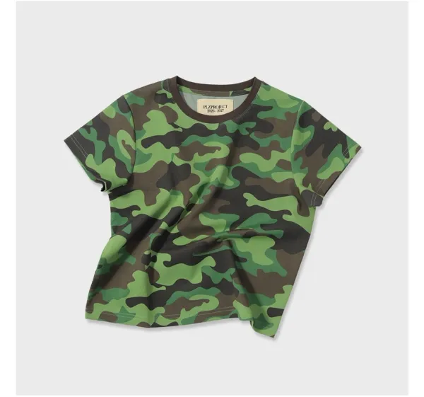 [PLZPROJECT]CAMO T-SHIRT