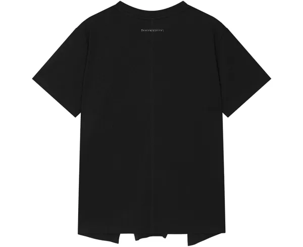 Hook and Eye Boxy T-Shirts [ Black ]