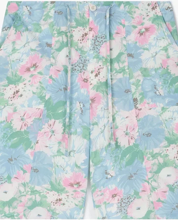Flora Bermuda Pants_Blue