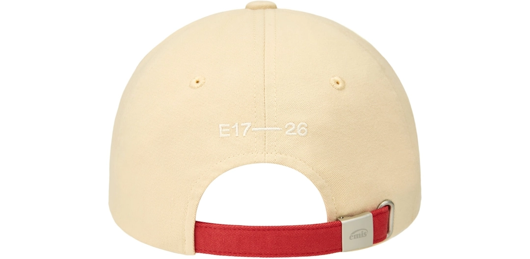 이미스 DUO LOGO TWO TONE BALL CAP-BEIGE 상품 이미지 2