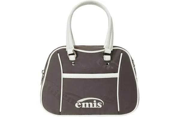 LOGO JACQUARD TOTE BAG-BROWN