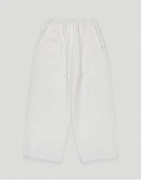 Linen coolish pants - ivory
