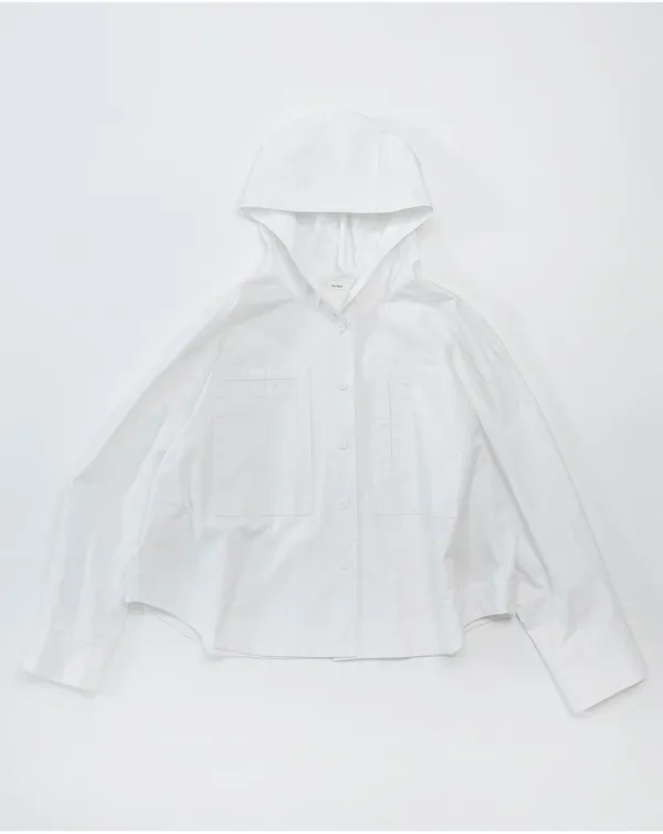 hooded cotton shirt (open, 단독 주문 시 선발송)