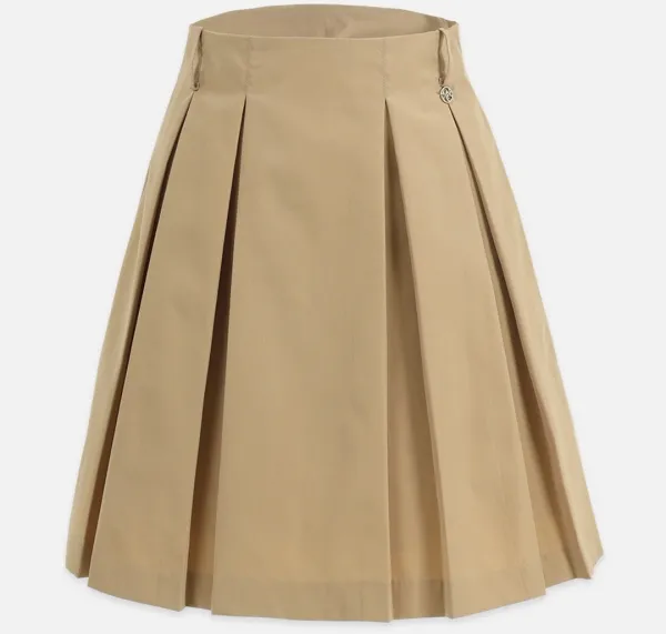  [25-36]  Sunflower Pleats Midi Skirt  썬플라워 플리츠 미디 스커트 (봄-데일리룩-출근룩-캐주얼룩-데이트룩-하객룩-미디-플리츠-미니-벨트고리-빅사이즈-자체제작) 