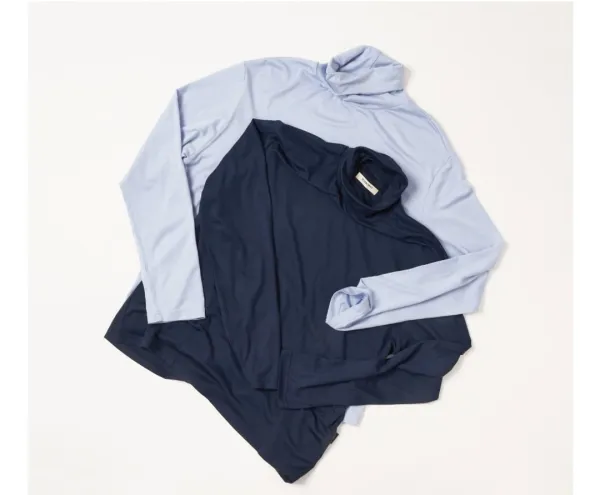 [PLZPROJECT]LOOSE TURTLENECK,  NAVY