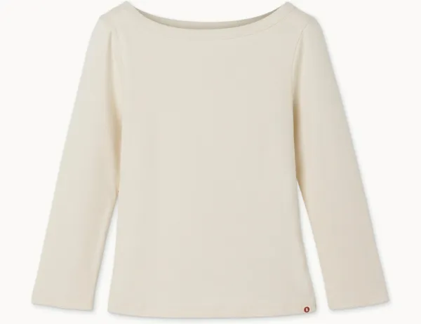 Essential 3/4 sleeve_Bone White