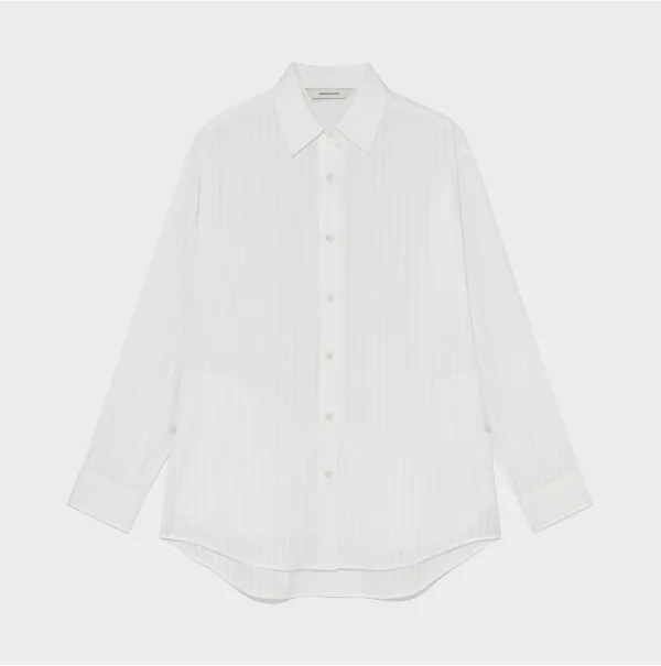 Tacit Shirt White Stripe