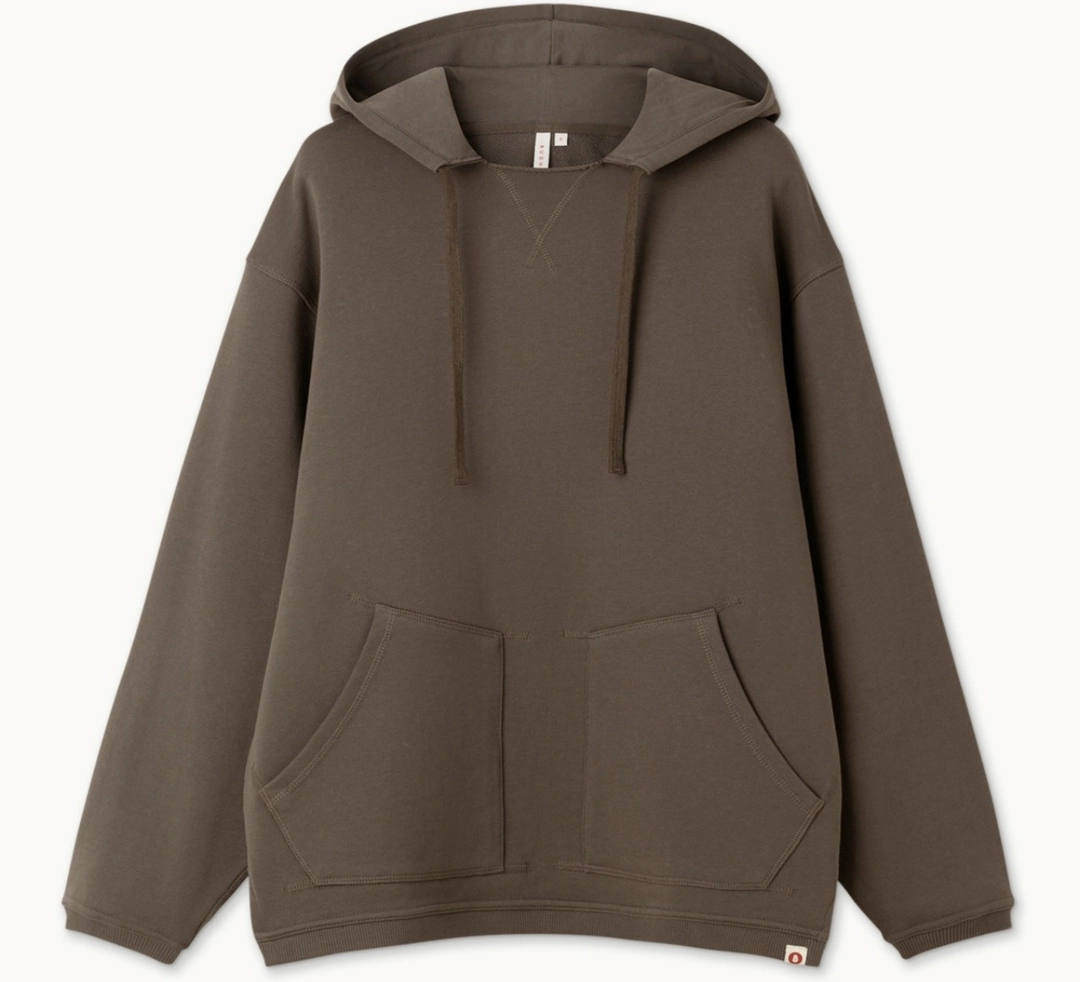 부디무드라 Cinch sweat hoodie (Unisex)_Morel 상품 이미지 1
