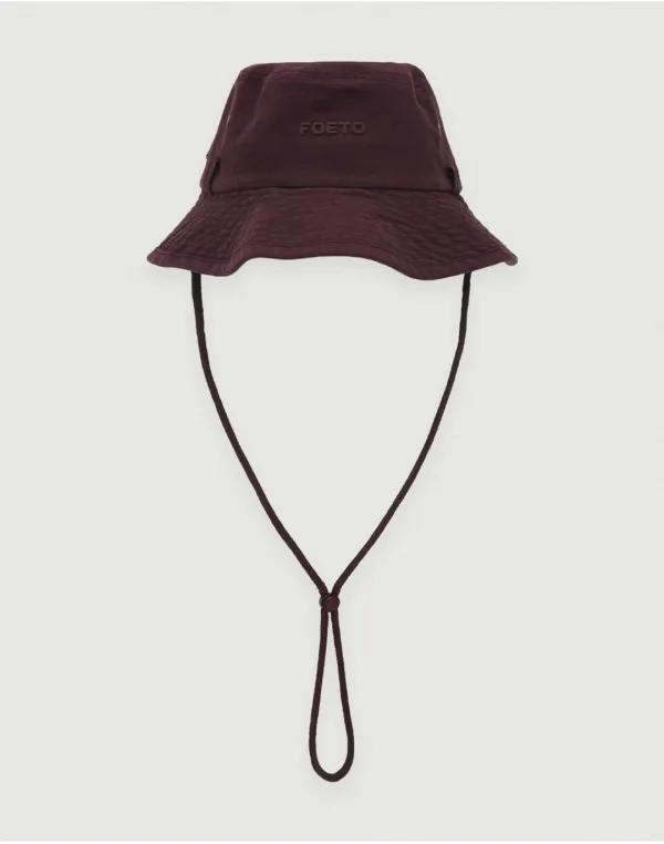 Logo safari hat - bordeaux
