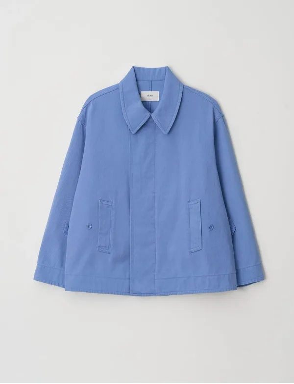 Oversized Half Jacket(Blue)