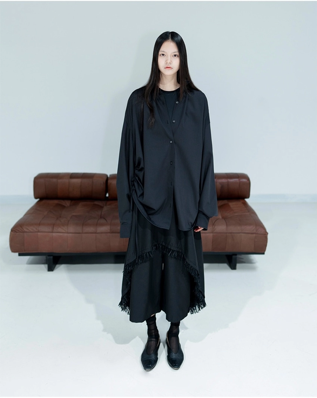 유노이아 fringe arch wrap pants (open, 10/6 순차 출고 예정) 상품 이미지 1