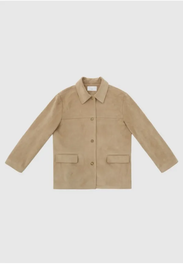 [3차] PALE SUEDE JACKET_BEIGE