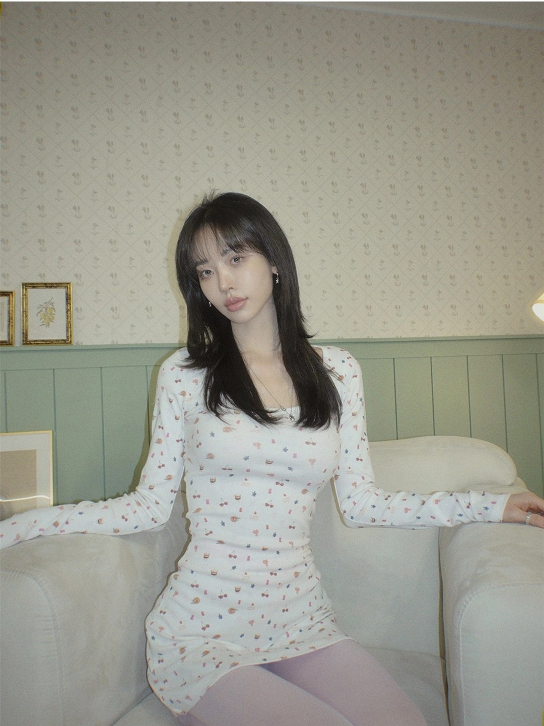페일제이드 Dessert U-Neck Mini OPS - Long Sleeve 상품 이미지 3
