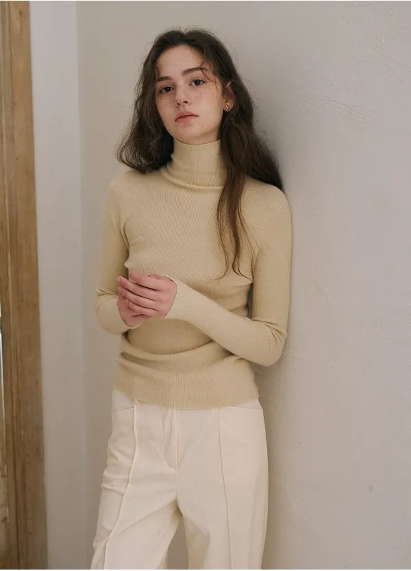 Lumi Wholegarment Turtleneck Knit (8color)