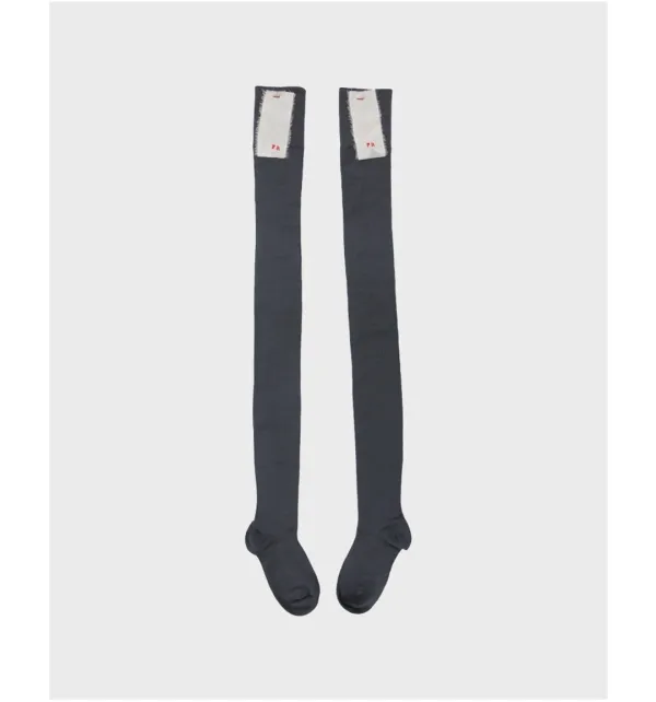 FR silk label knee socks