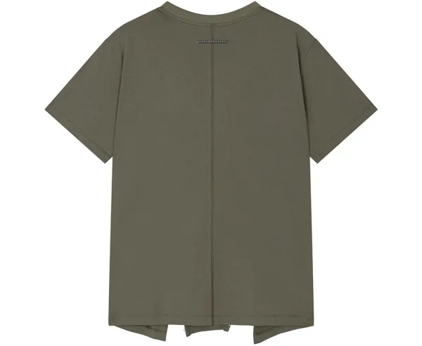 Hook and Eye Boxy T-Shirts [ Khaki ]