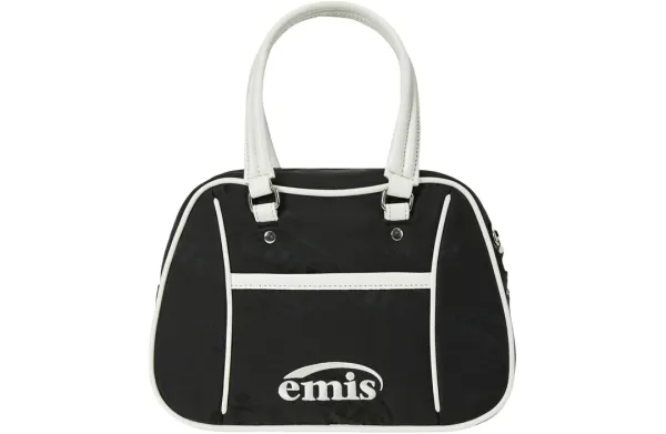 LOGO JACQUARD TOTE BAG-BLACK