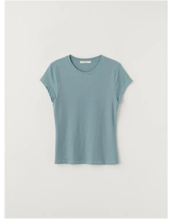 sheer cotton t-shirt (6colors)