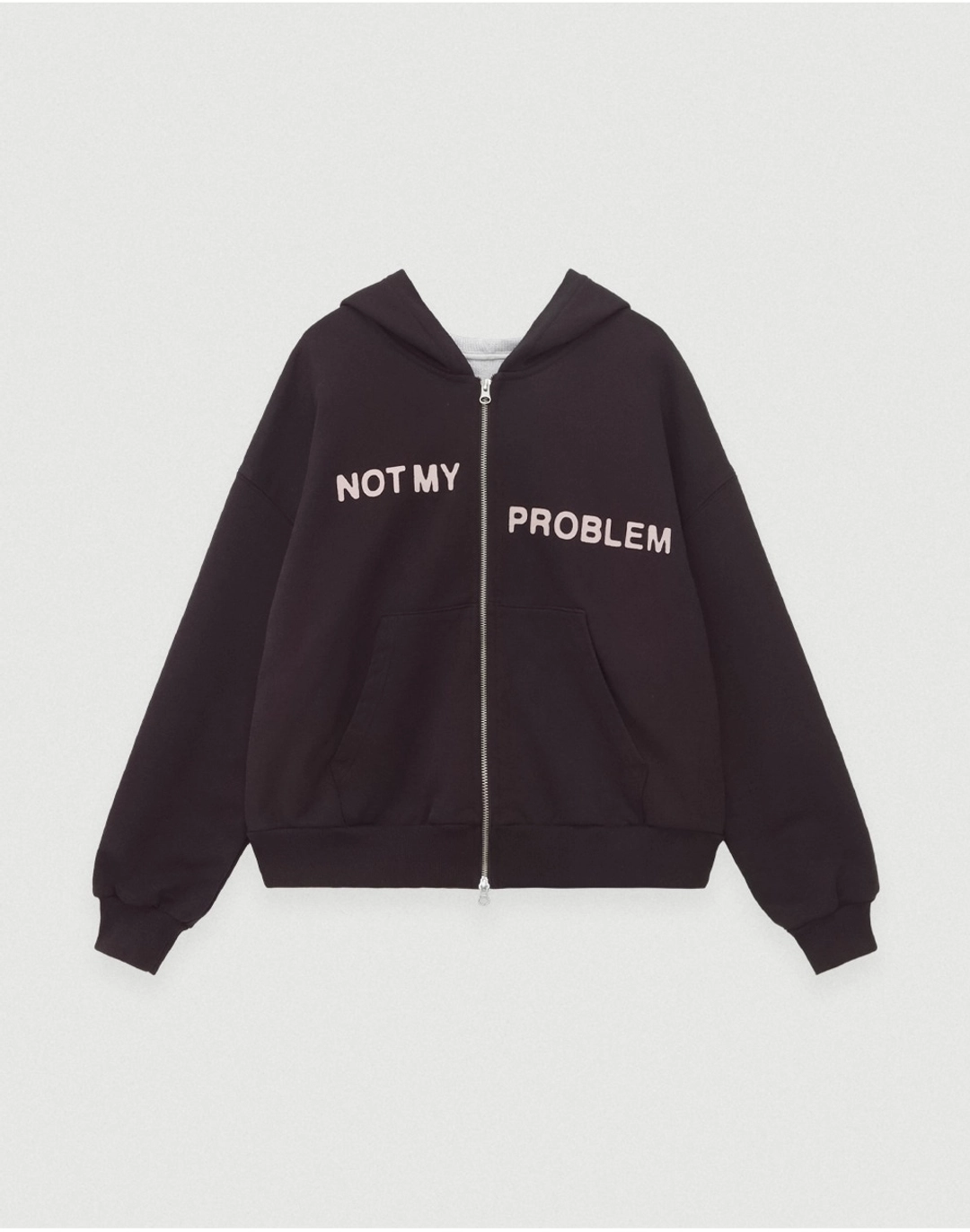 포에토 No problem hoodie jumper - bordeaux 상품 이미지 1
