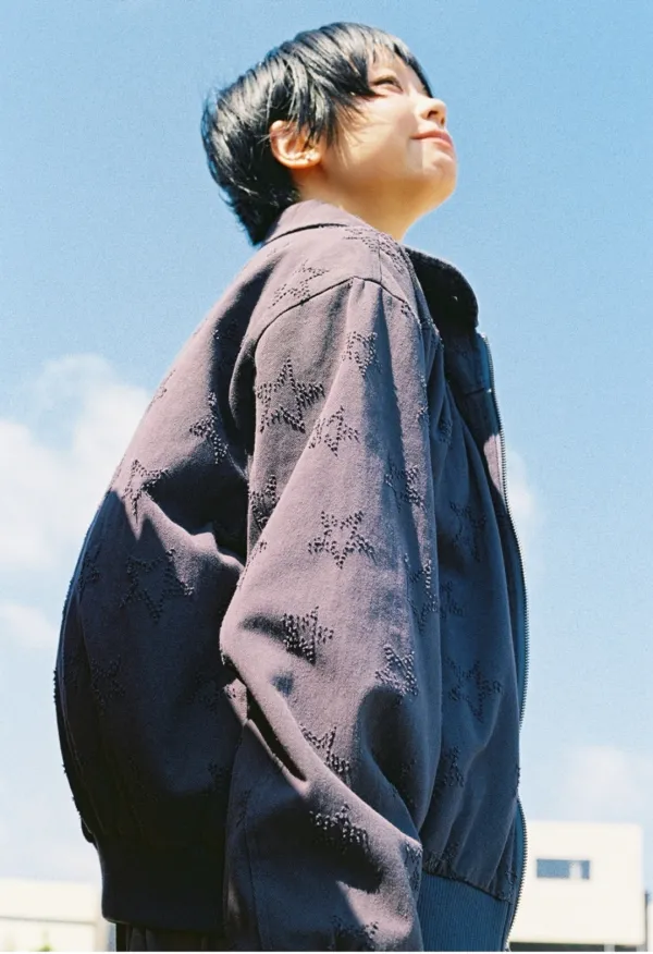 Stardust reversible work jacket (Navy)