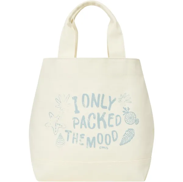 QUOTE COASTAL TOTE BAG-IVORY
