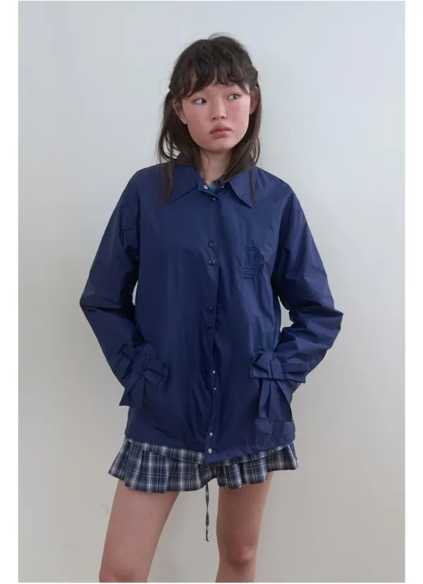 323. Ribbon Jumper _ Navy