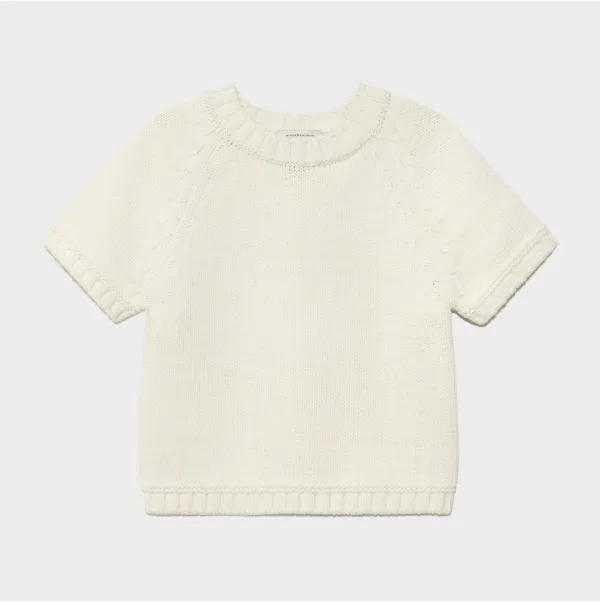 Aster Top Ecru