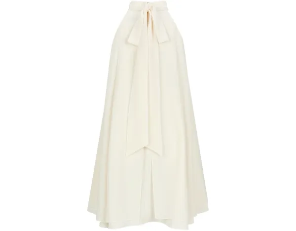 Serena Halter-neck One-piece (Ivory)