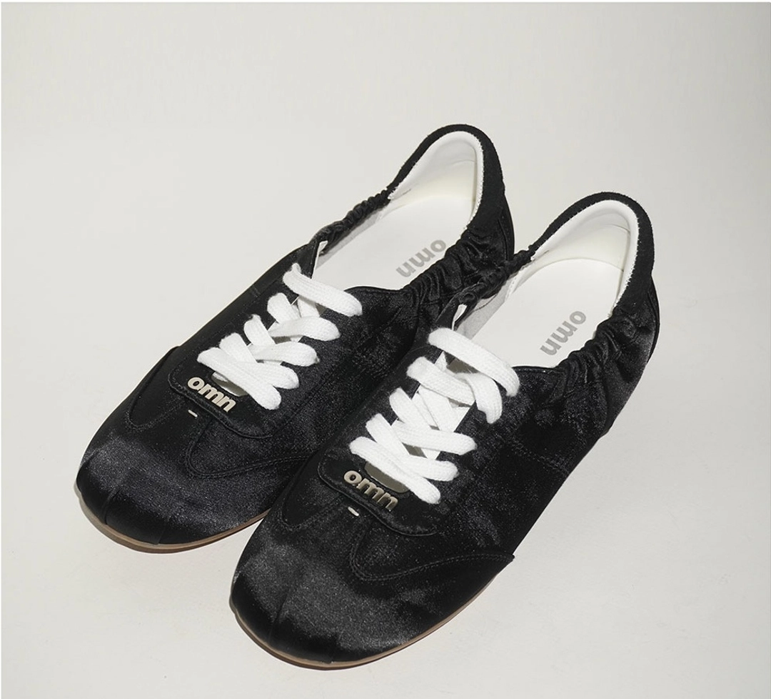옴니포턴트 omn Satin Sneakers _Black 상품 이미지 2