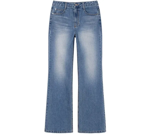 Flared Denim Pants SJ6ML798_2color