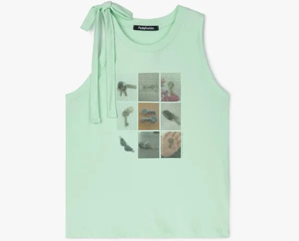 Ribbon Tie Sleeveless_Mint
