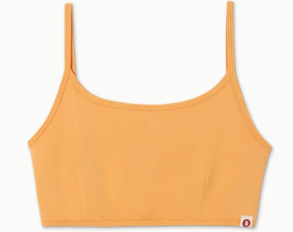 Tri hole bra top_Marigold