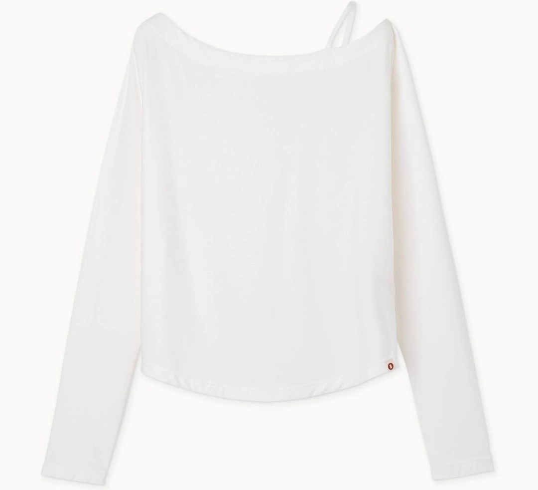 부디무드라 Off-shoulder long sleeve_Star White 상품 이미지 1