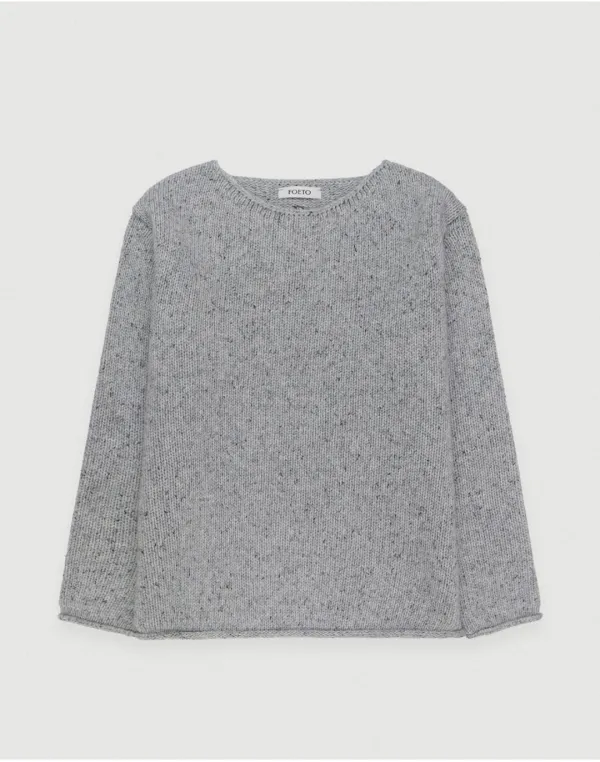 Fog over wool knit - oreo