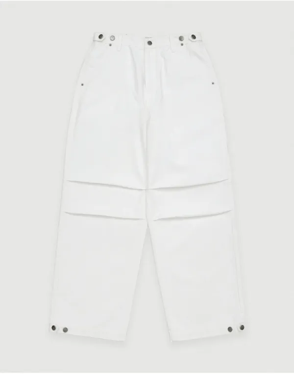 Adjust ivory pants