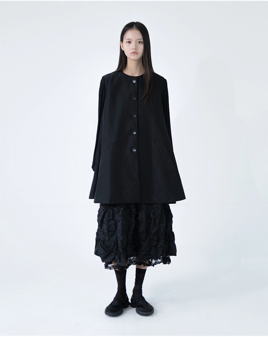 유노이아 swing long vest (open, 10/28 순차 출고 예정) 상품 이미지 2