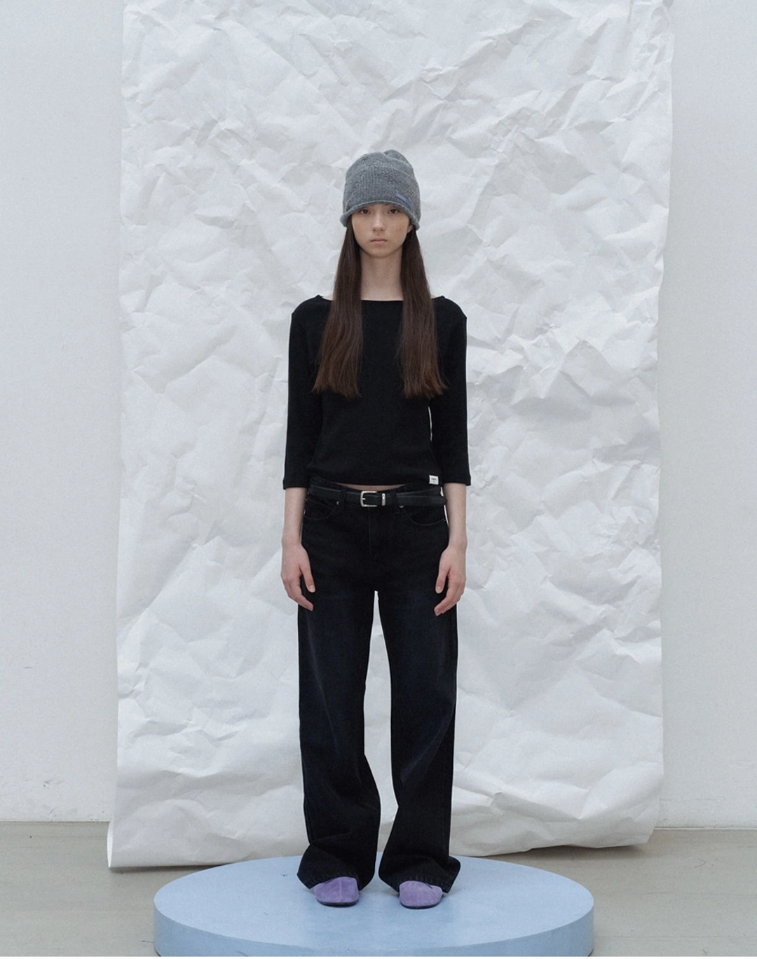 포에토 200 Base 3/4 tee (boatneck ver.)(5 color) 상품 이미지 1