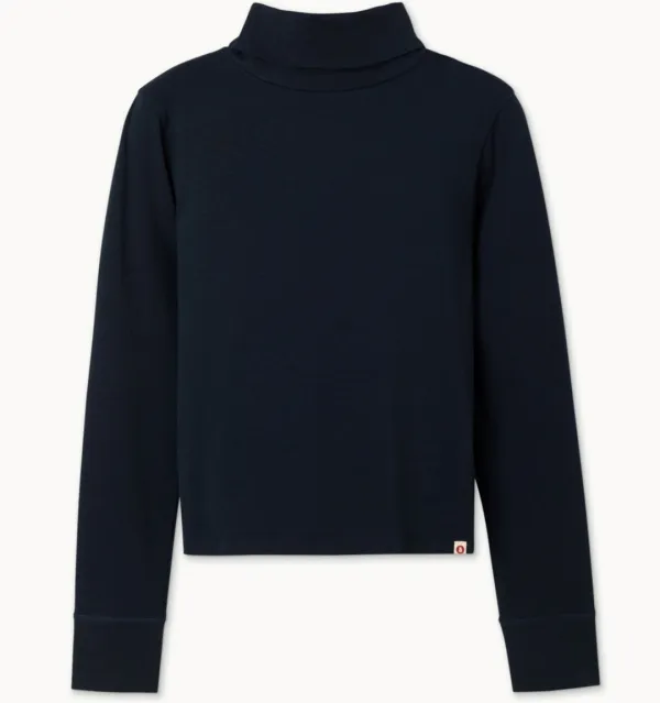 Turtle neck long sleeve_Carbon
