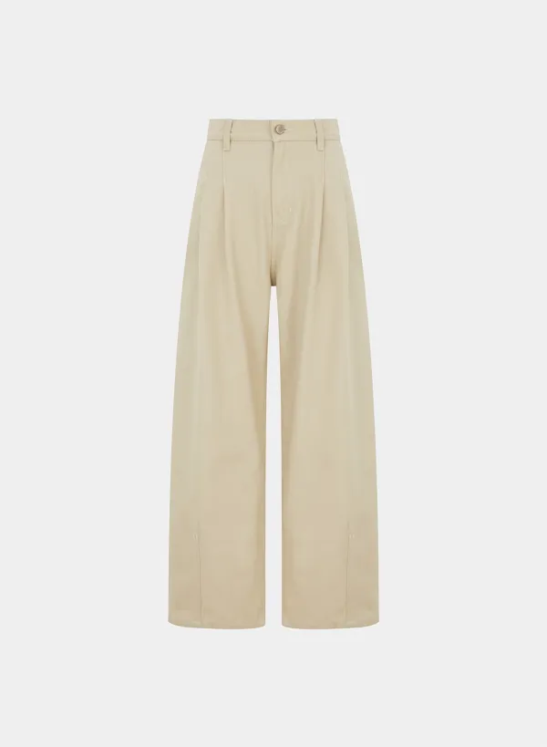 Edith tapered DN - Ash beige