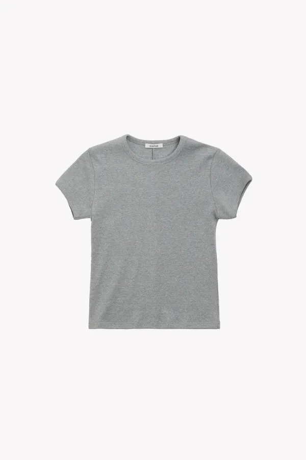 Zen Essential Rib Tee (Gray)