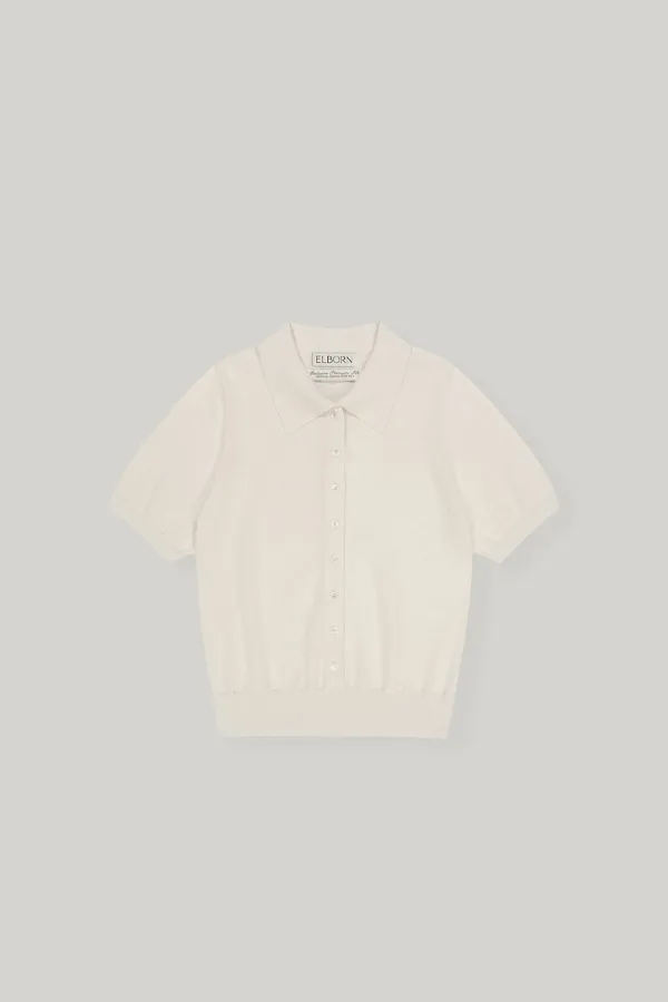 Darby Silk Collar Knit
