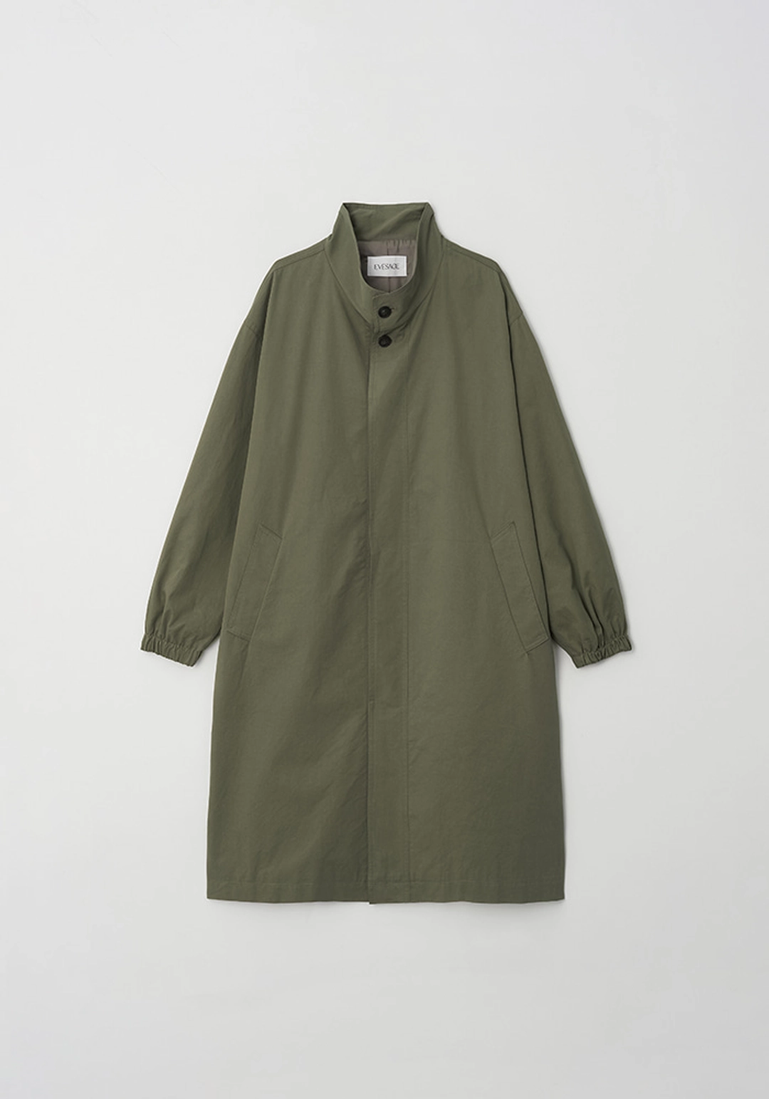 이브세이지 Cotton trench coat (Khaki) 상품 이미지 1
