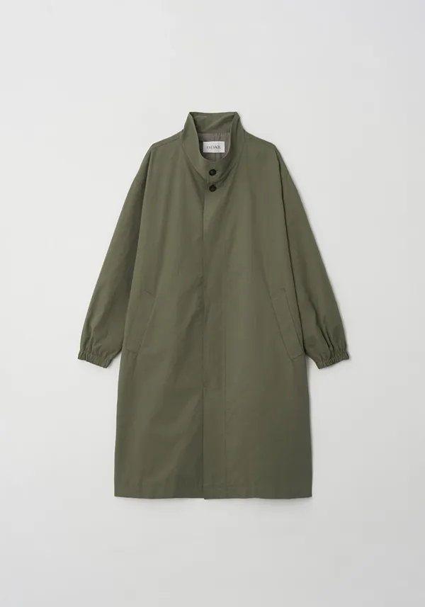 Cotton trench coat (Khaki)
