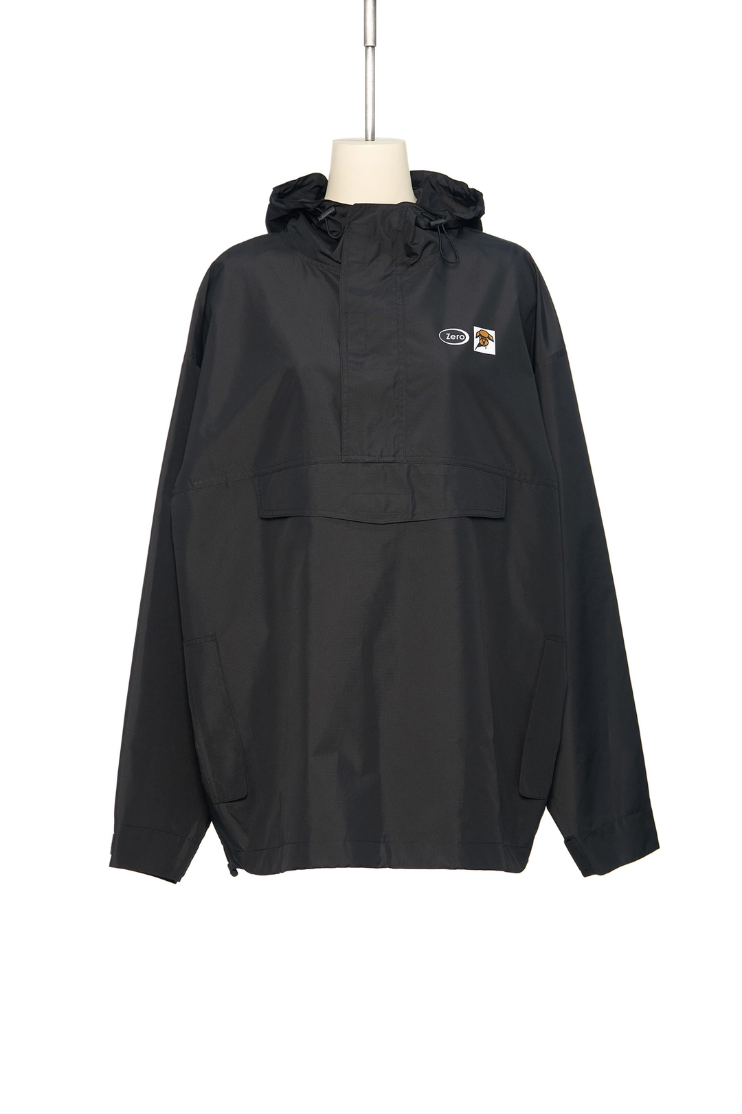 푸쉬버튼 FW25 ZERO BLACK ZERO ANORAK 상품 이미지 1